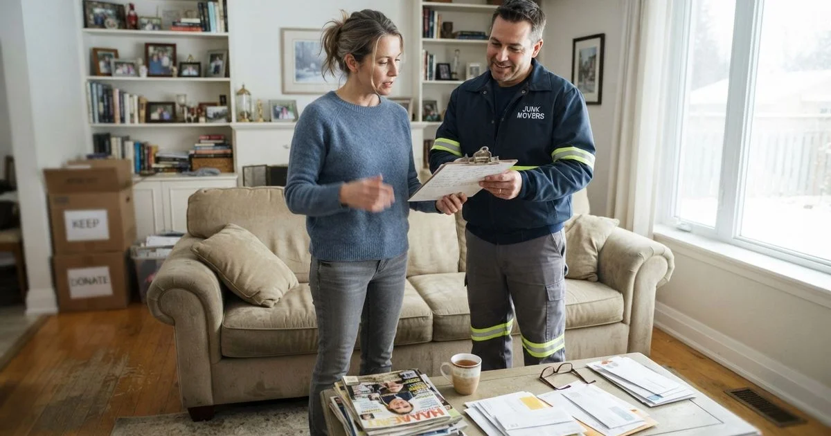 Supporting a family member through a hoarding cleanup