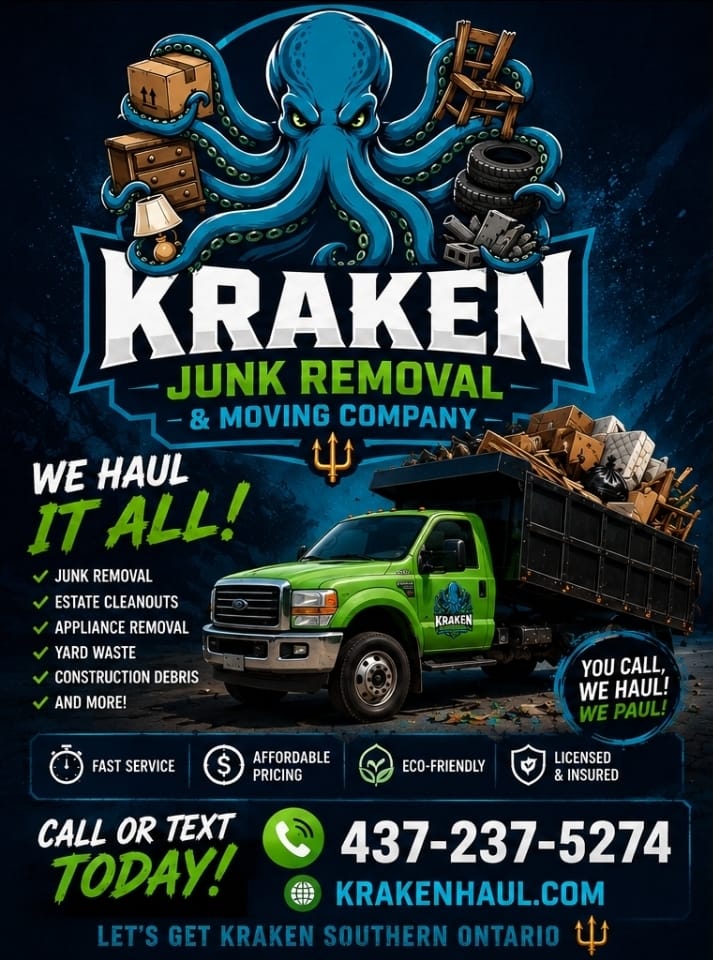 Kraken Junk Removal and Moving Company